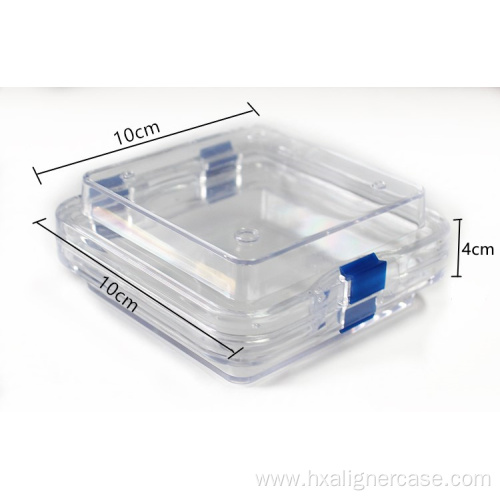Watch Optics Lab Membrane Plastic Transparent Tooth Box